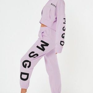 Matching Sweat Set - cropped zip sweater and matching joggers, petite 6